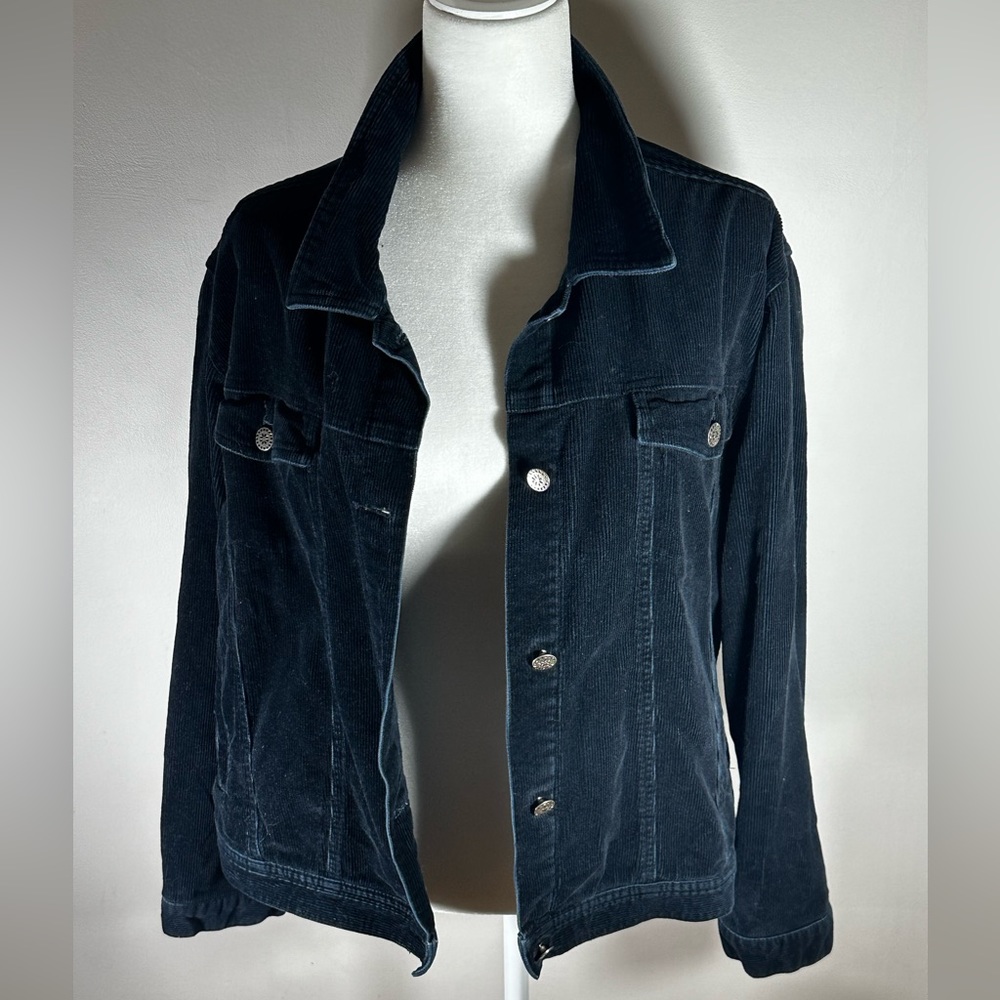 Cabelas women button down corduroy jacket